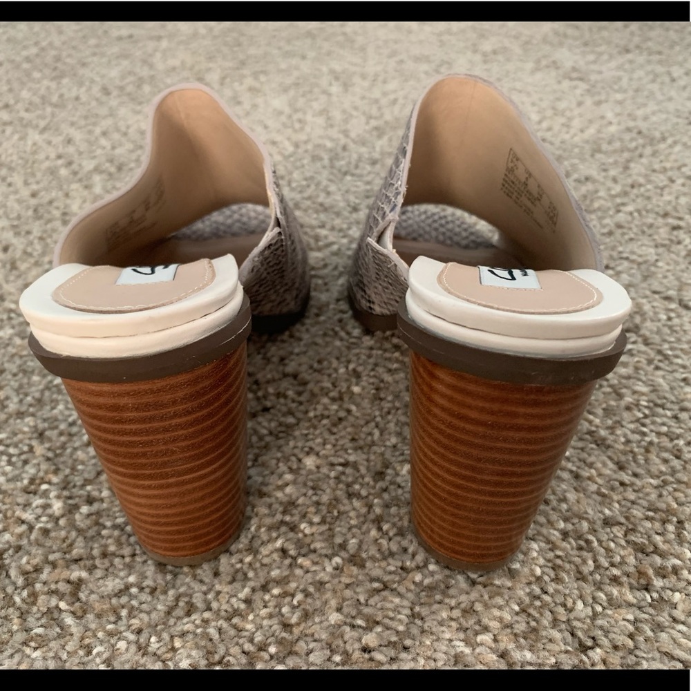 Clark’s Snakeskin Peeptoes - Picture 4 of 6